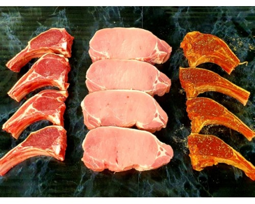 Rendalls Chops Selection Box Meat Pack